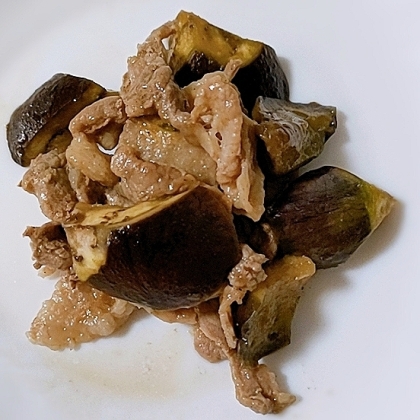 ➿豚肉と茄子の炒め物➿