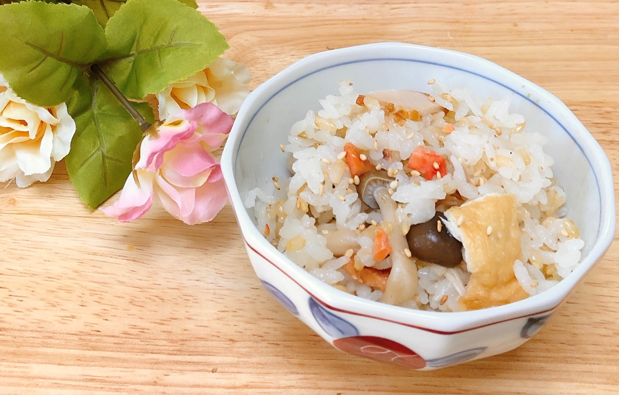 鮭きのこ炊き込みご飯