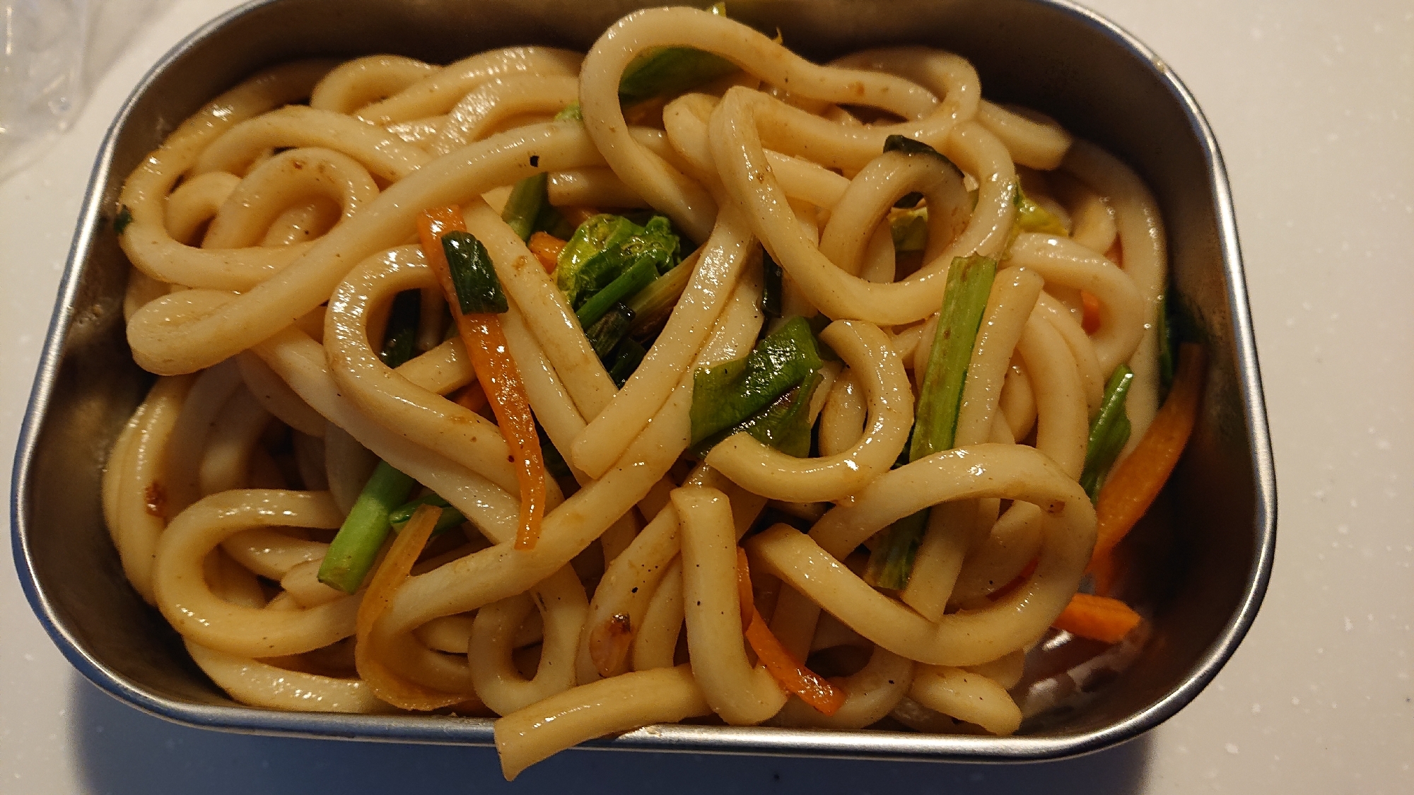 甘辛簡単焼きうどん レシピ 作り方 By 膝小僧 楽天レシピ