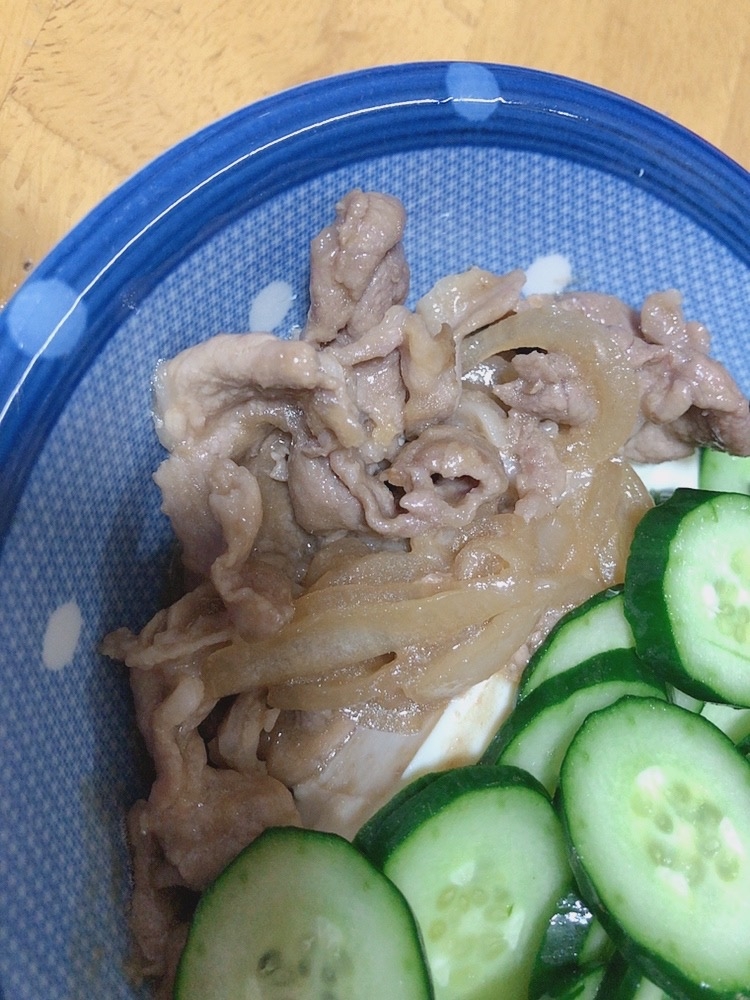 痩せた！【豚肉の生姜焼き】