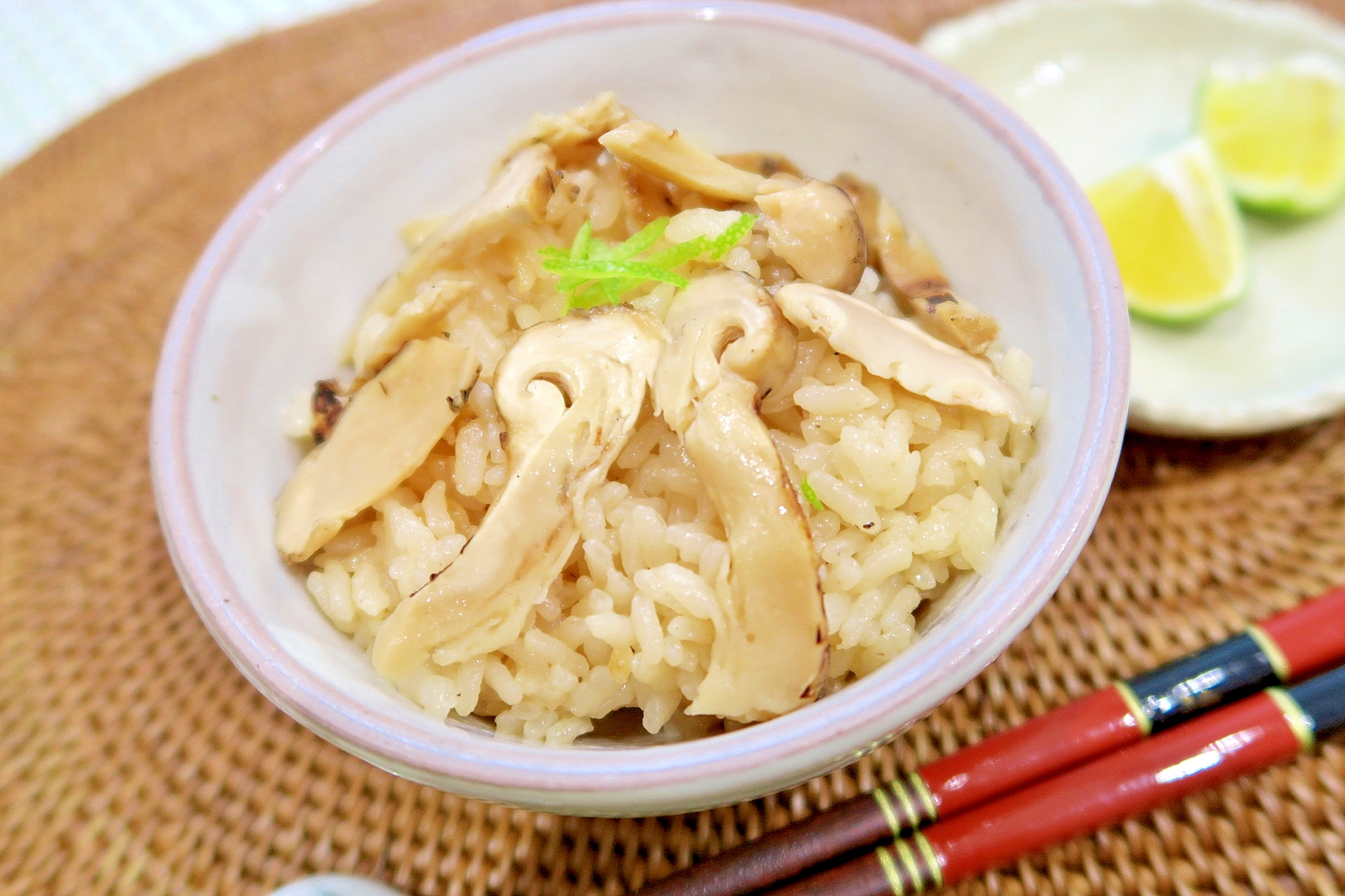 秋の味覚♪まつたけご飯