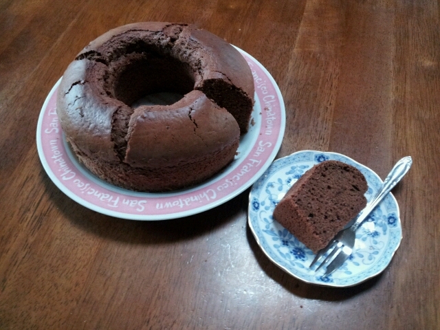 HMで簡単チョコケーキ