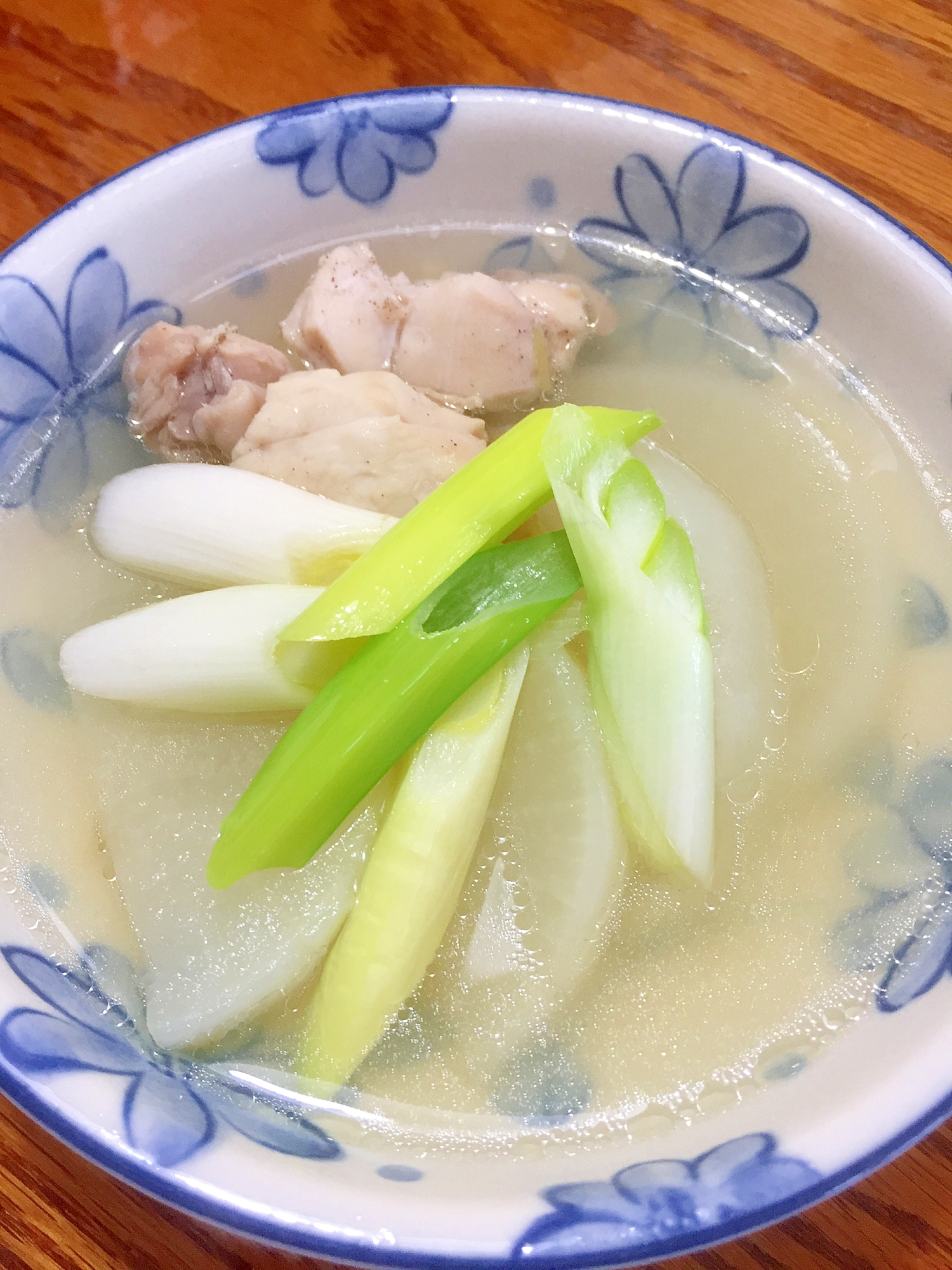 大根と鶏肉の生姜スープ♪覚書♪