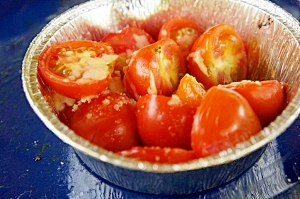 トマトのパルメザンチーズ焼き
