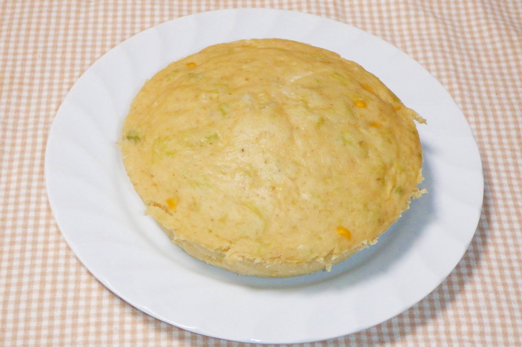 楽チンズボラ飯❤味噌味のじゃがコーン蒸しパン