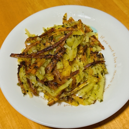 玉子焼きフライパンで☘️じゃがいもガレット