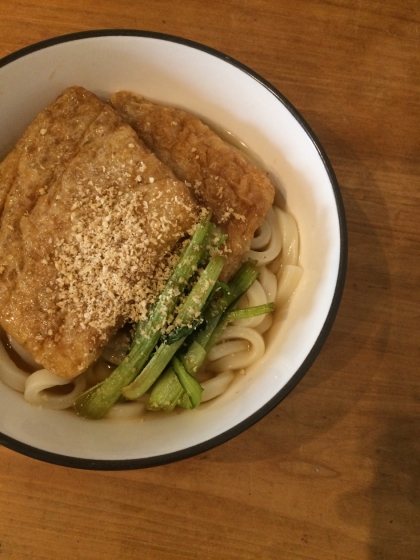 きつねうどん、ざるうどんと早速使わせていただきました！ありがとうございました。