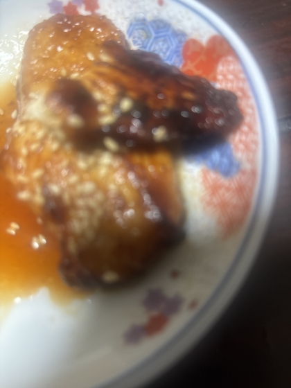 鶏胸肉で簡単♪手羽風揚げない甘辛照焼チキンお弁当に
