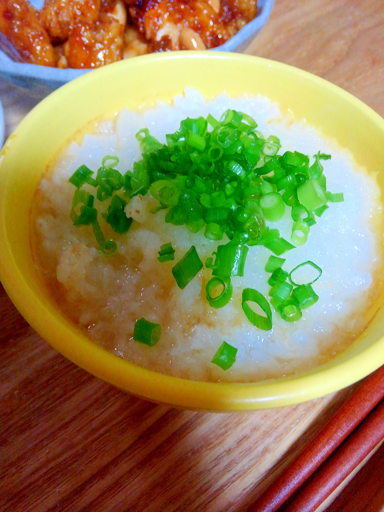 レンジで簡単　大根おろしの雑炊