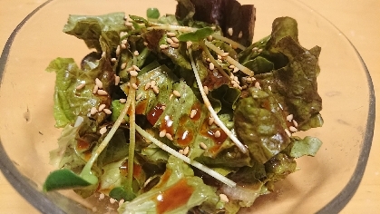 韓国焼肉屋さんのムンチサラダ（チョレギサラダ）