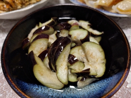 わさび入り茄子の味噌漬け物