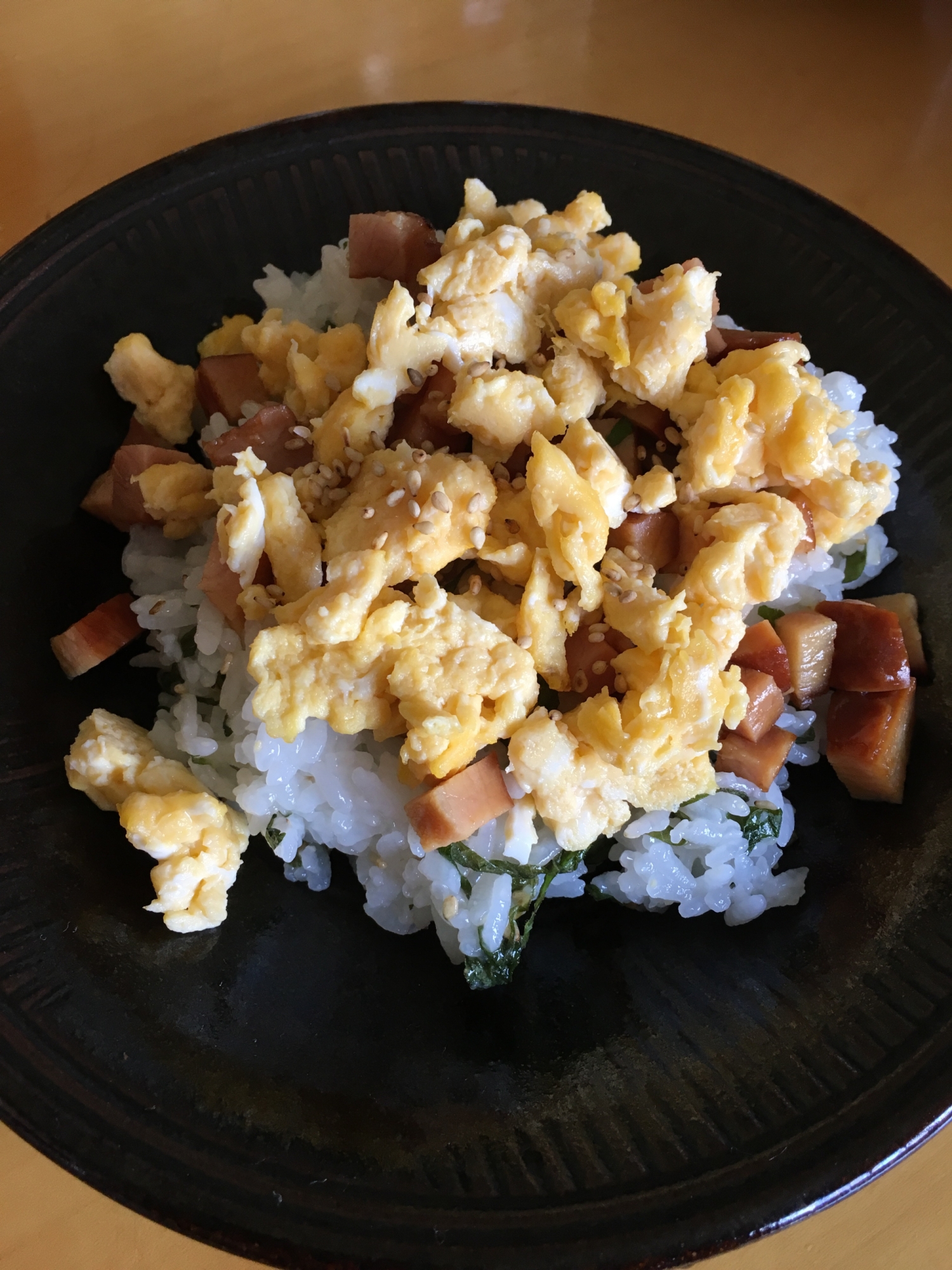 チャーシューで簡単ちらし寿司風
