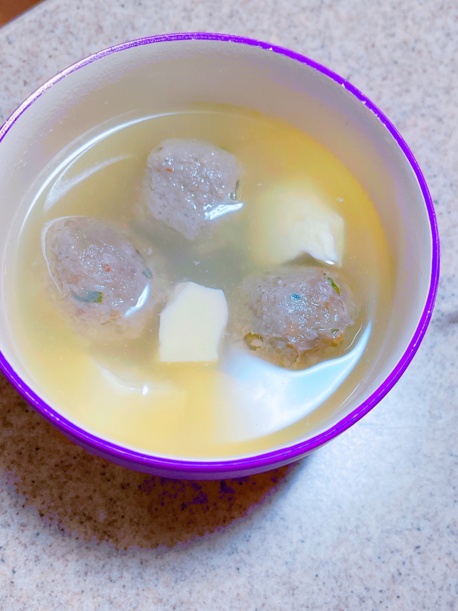 簡単スープ¦簡単¦白だし¦つみれ汁¦ぽかぽか〜