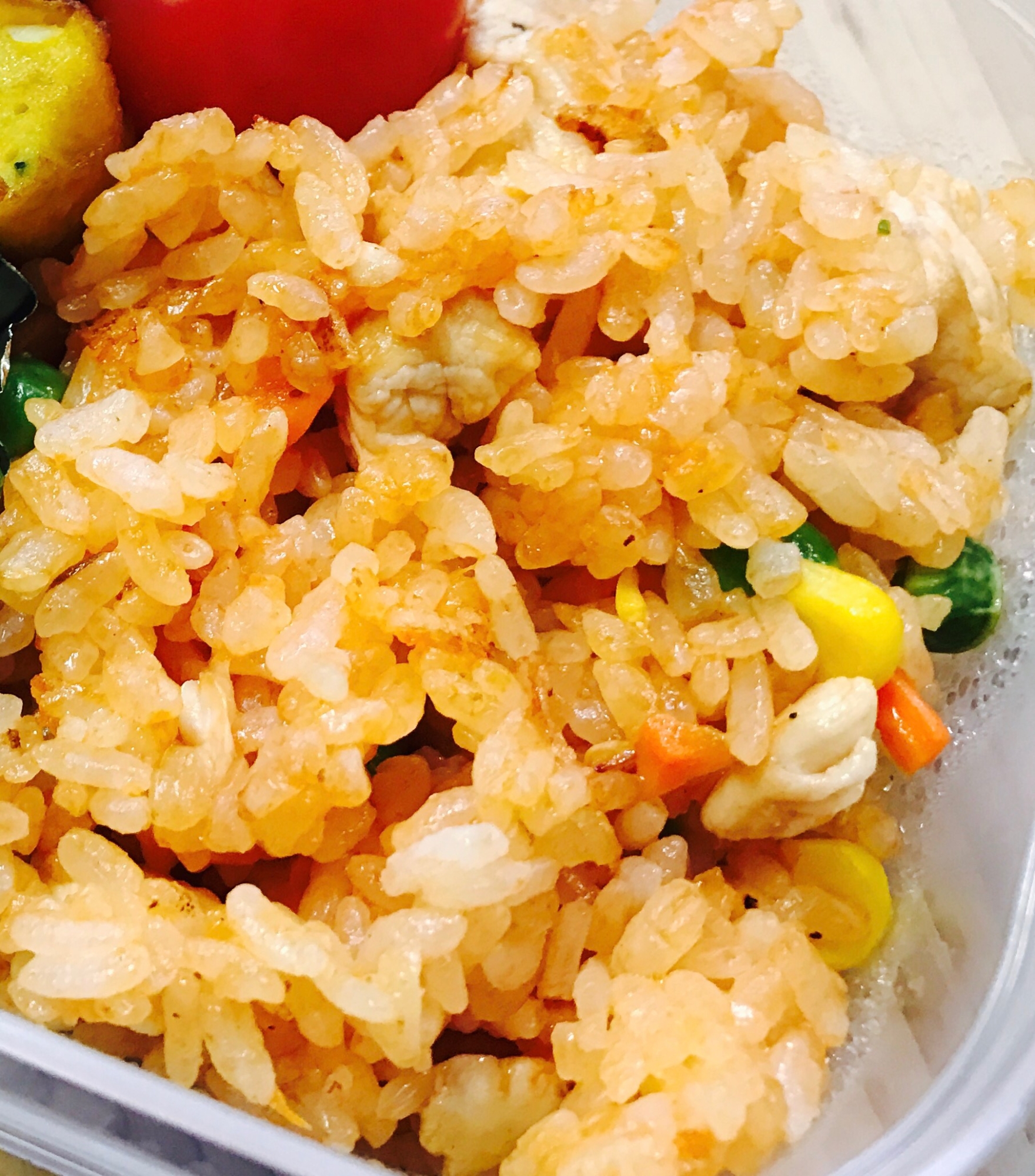 お弁当に ミックスベジタブル入りチキンライス レシピ 作り方 By たかまさ 楽天レシピ