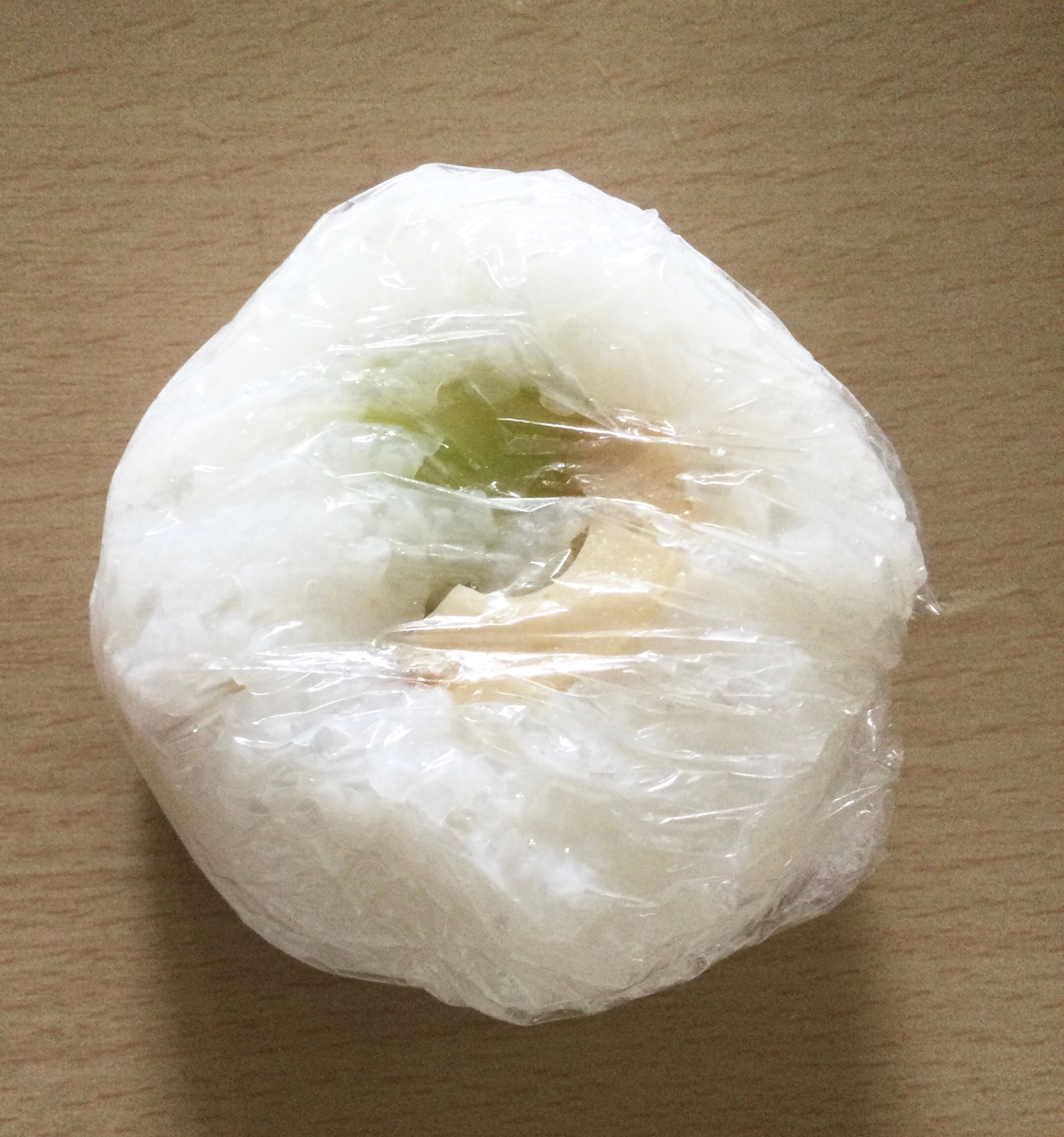 ブロッコリーちくわ入りおにぎり♬