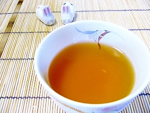 すっきりと香ばしい…かぼすほうじ茶