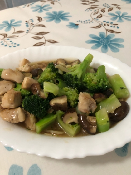 【食品ロス対策】鶏肉とブロッコリーの中華炒め