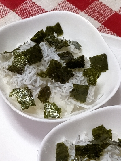 簡単！しらす丼