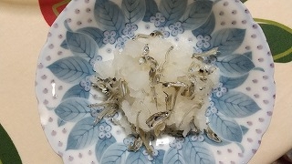 冷凍釜揚げしらすで♪しらすおろし