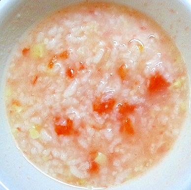 離乳食中期 トマト カリフラワー入りお粥 レシピ 作り方 By J Mammy 楽天レシピ 離乳食中期 トマト カリフラワー入りお粥 レシピ 作り方 By J Mammy 楽天レシピ