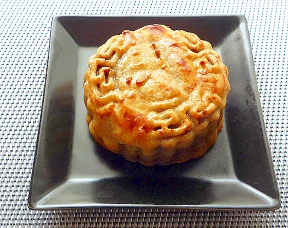 花柄の形をした月餅