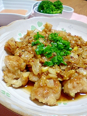 中華風ダレが美味しい☆鶏もも肉のソテー☆　