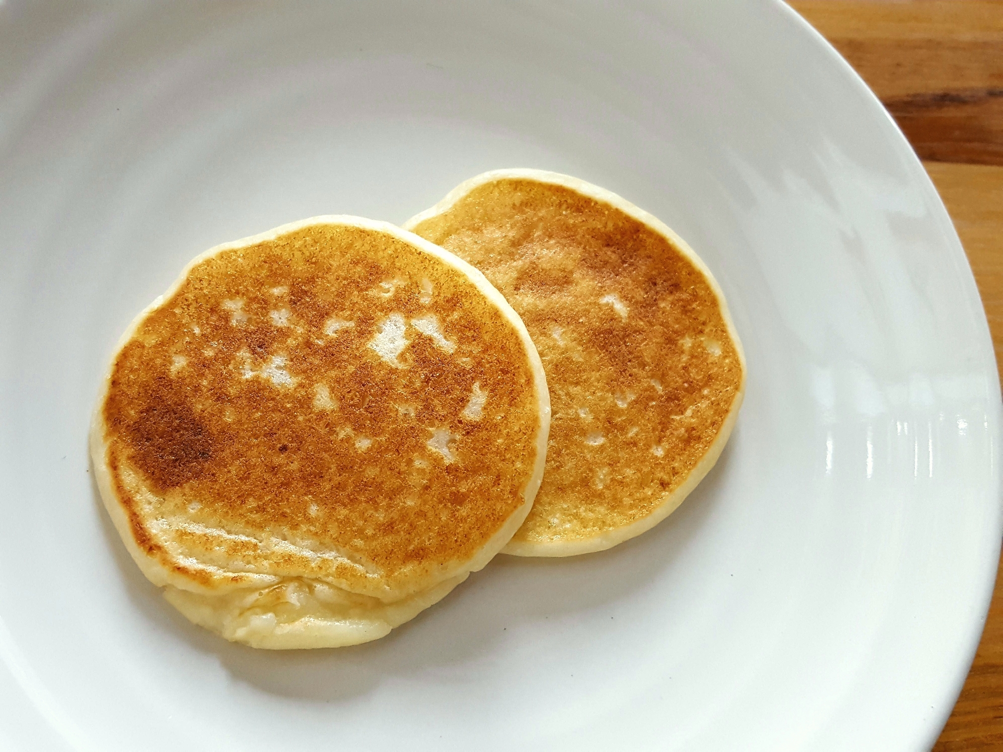 【離乳食後期】豆腐ヨーグルトパンケーキ