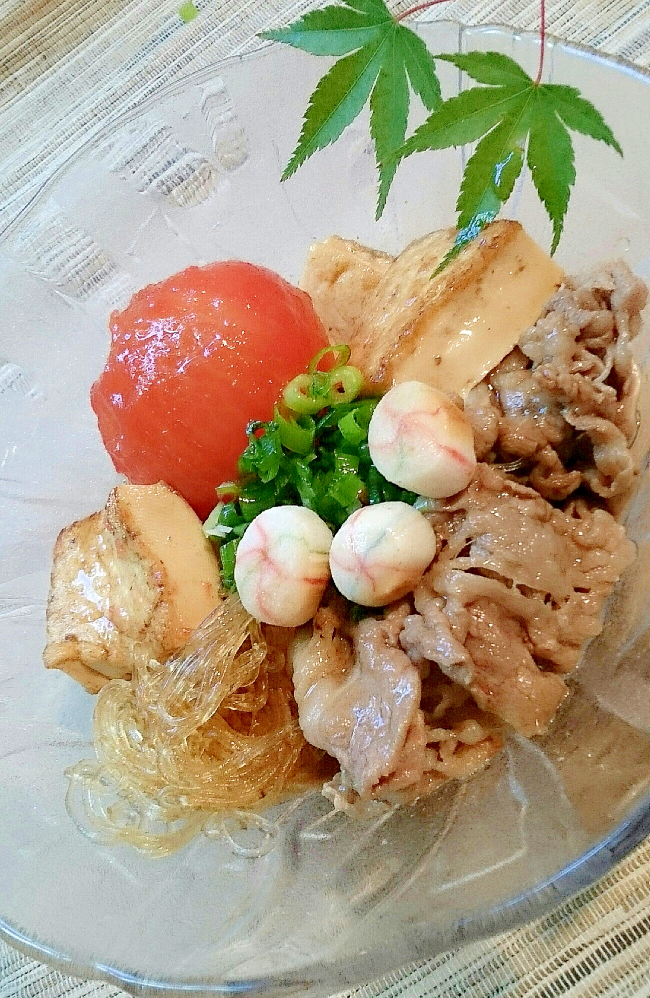 夏ポン酢すき焼き