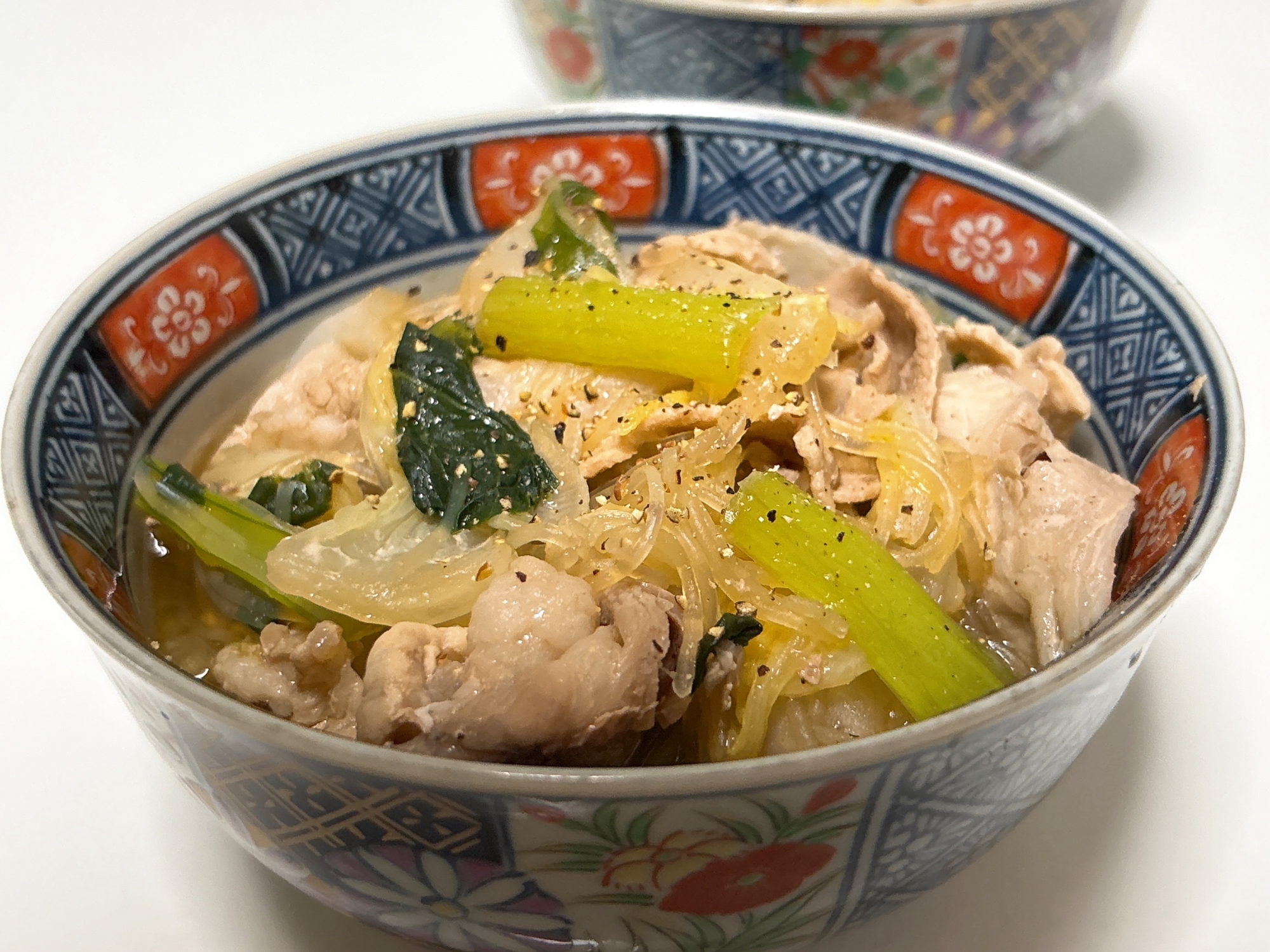 白菜と豚肉のフライパン蒸し