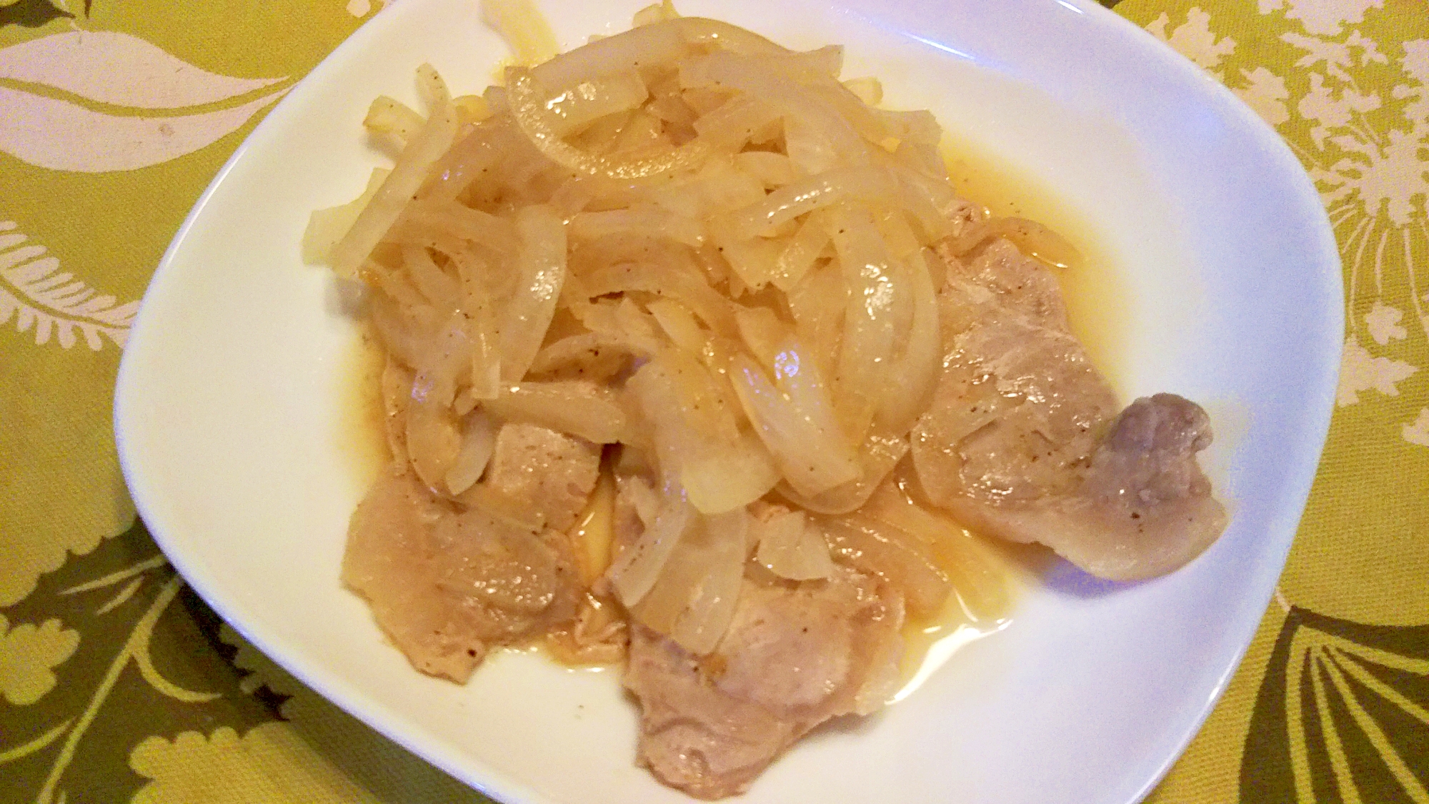 豚ロースの新生姜甘酢漬け焼き