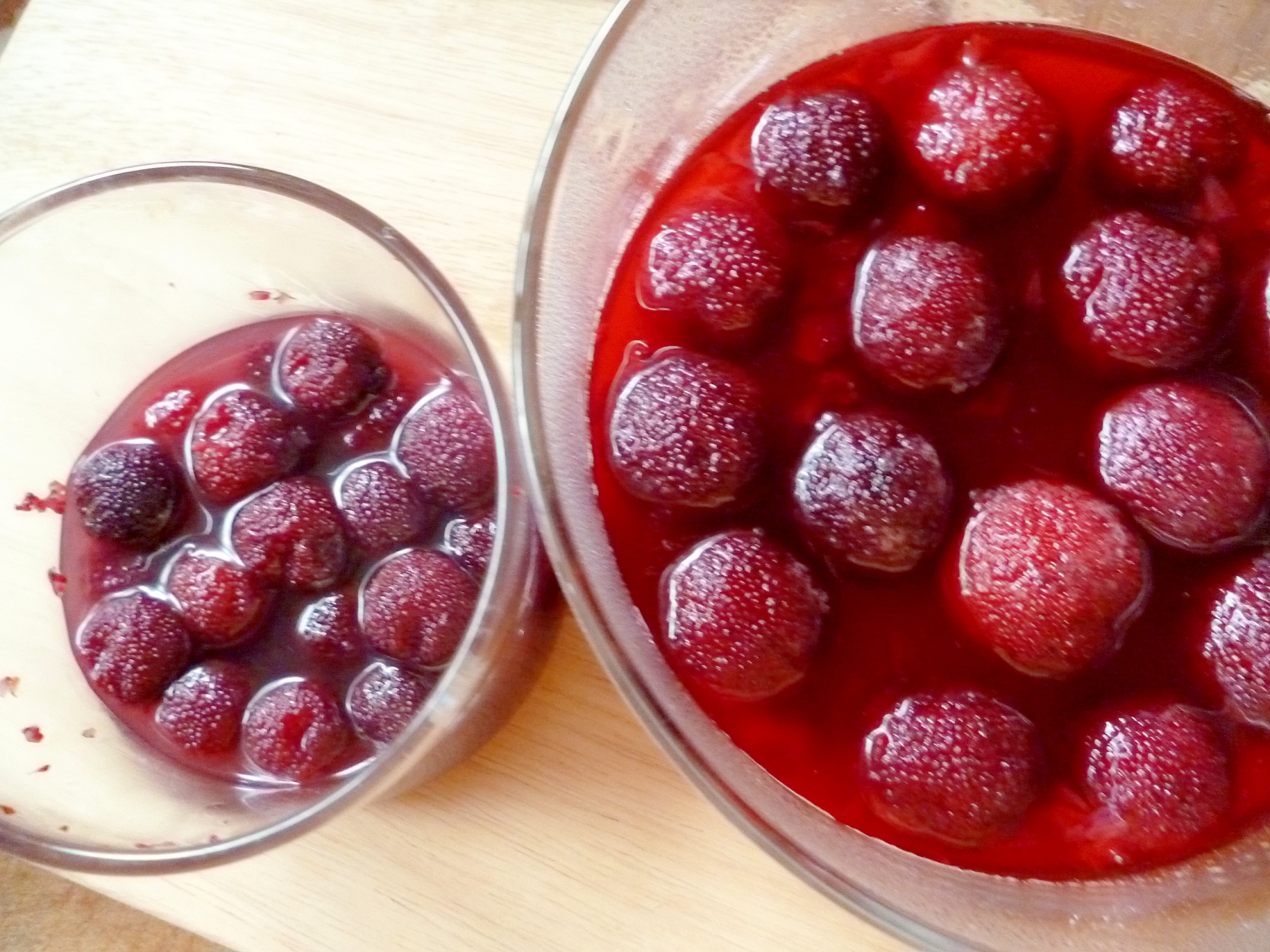 やまももシロップ漬け*電子レンジ煮で時短*少量山桃