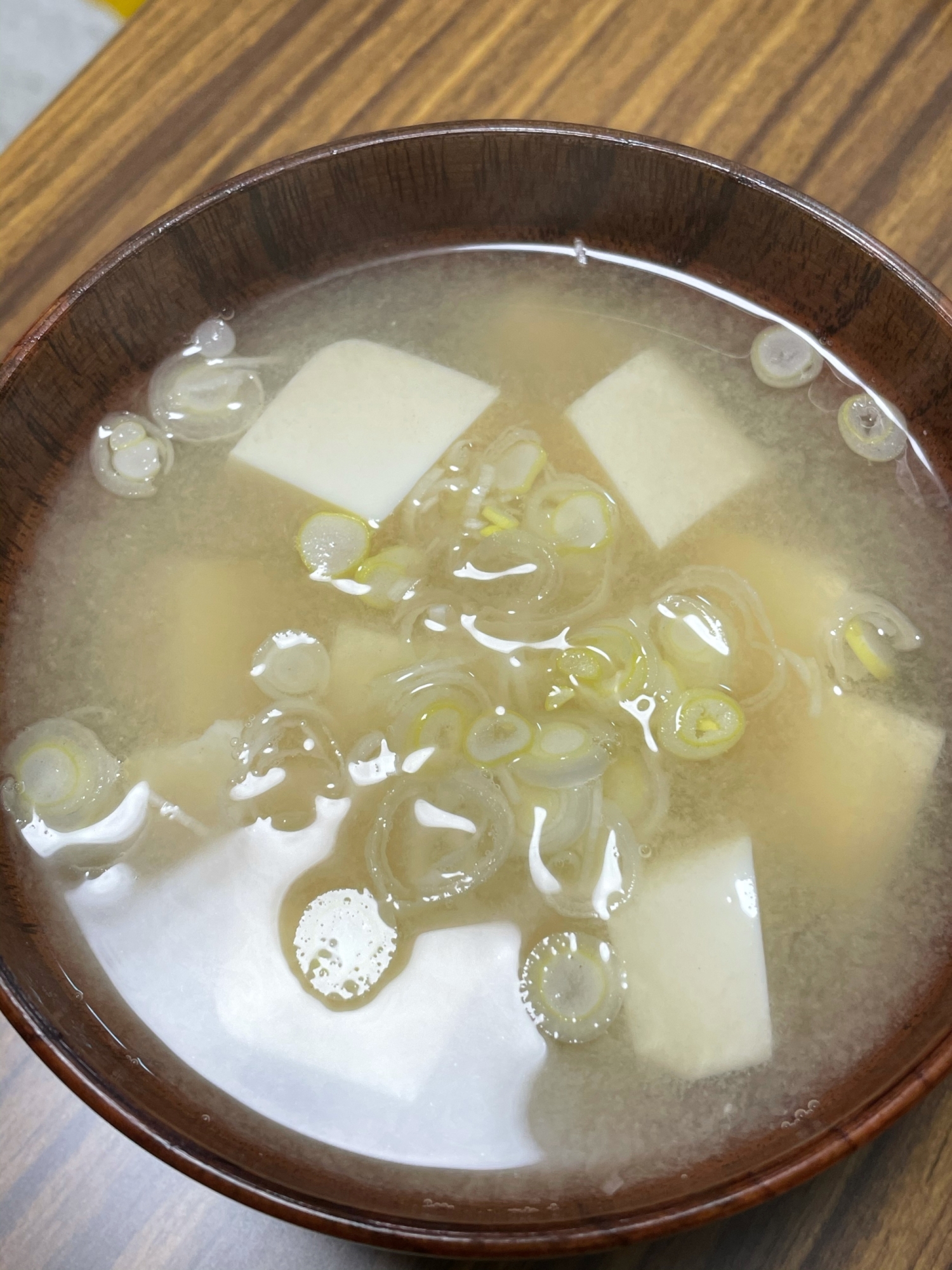 お豆腐⭐味噌汁