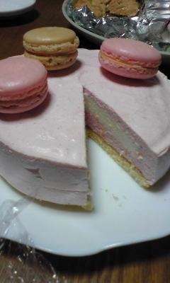 イチゴとホワイトチョコのムースケーキ レシピ 作り方 By 純金カステラ 楽天レシピ