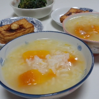 炊飯器de☆簡単かぼちゃ粥