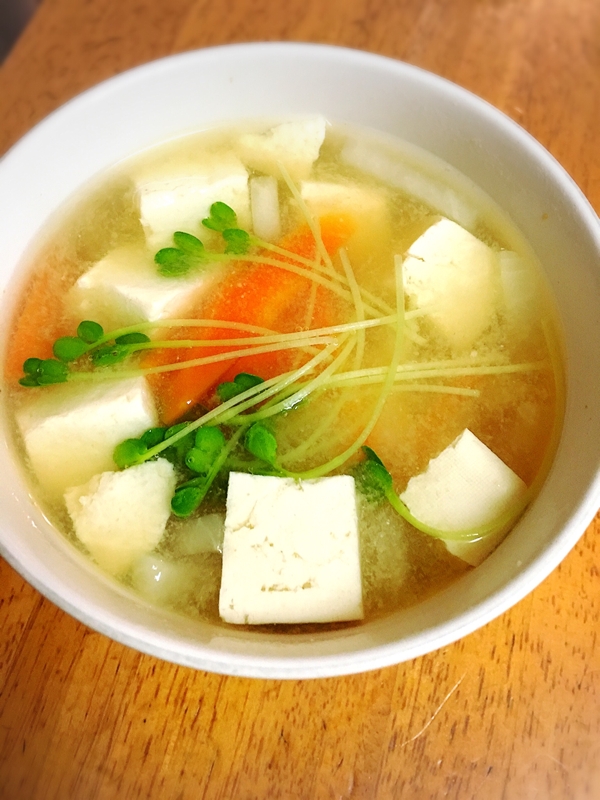 大根豆腐の味噌汁