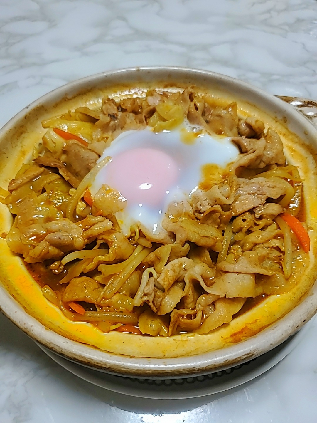 豚バラもやしカレー鍋