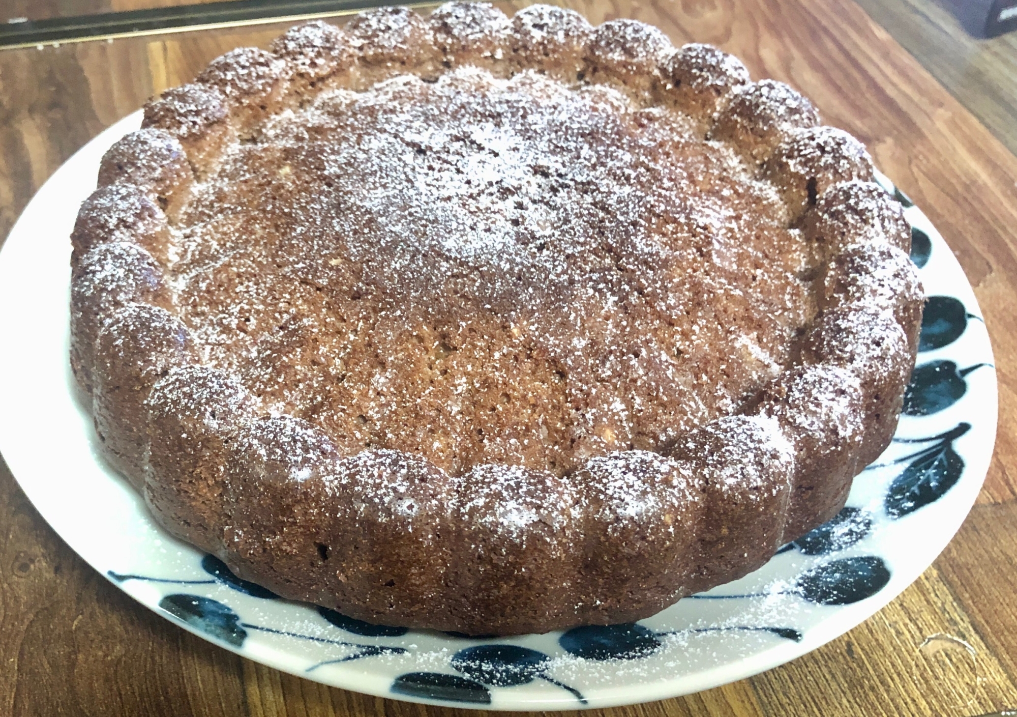 花形で焼く☆ココアバターケーキ