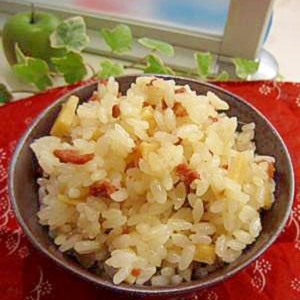 竹の子とひき肉の甘辛炊き込みご飯 レシピ 作り方 By Oyamanikarikari 楽天レシピ