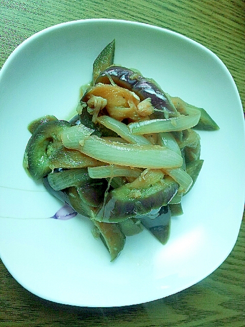 簡単♪カジ・ポックム(ナスの炒め煮)