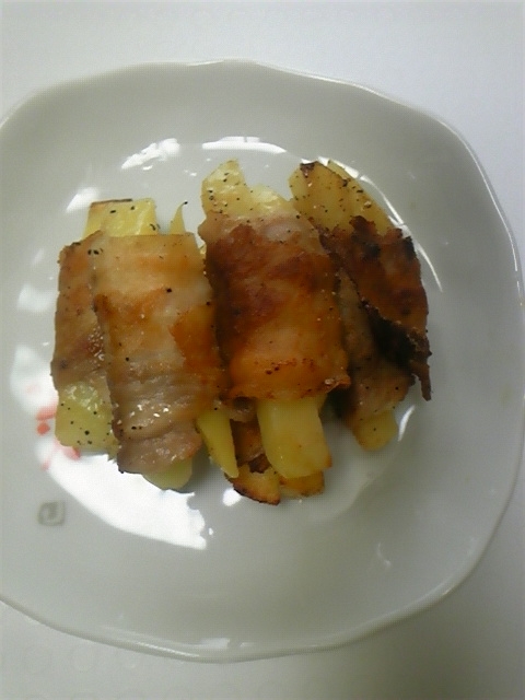 ジャガイモを豚三枚肉で包む レシピ 作り方 By Katsura K 楽天レシピ