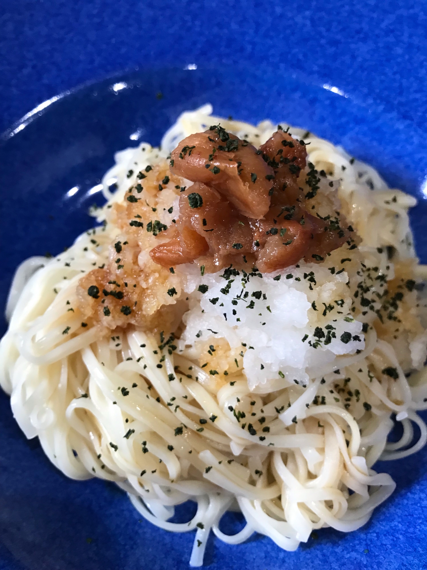 梅おろしそうめん