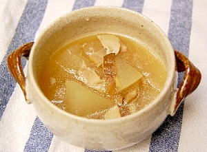 タジタで☆冬瓜スープ