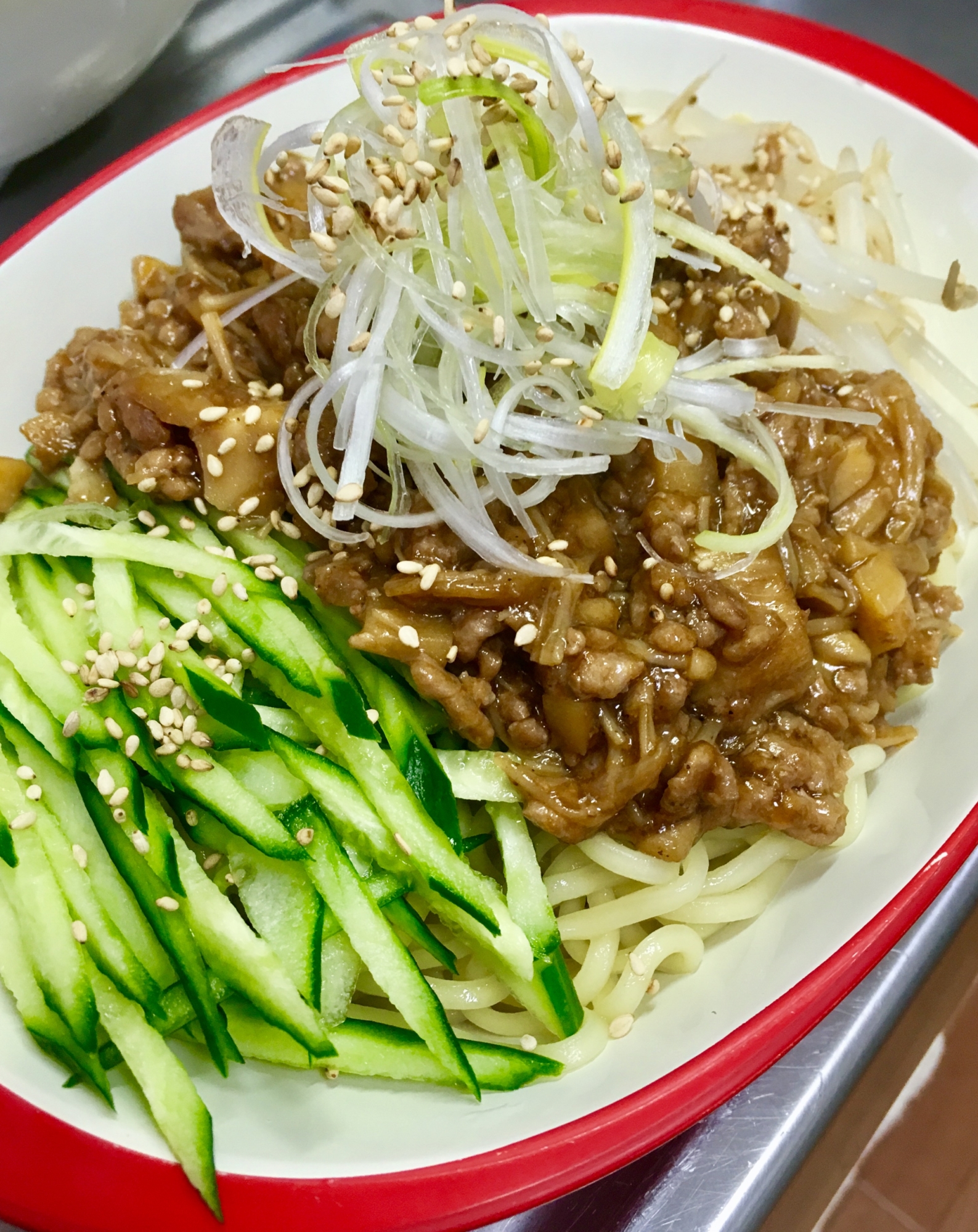 野菜タップリ 我が家のジャージャー麺 レシピ 作り方 By Nicknroll2969 楽天レシピ