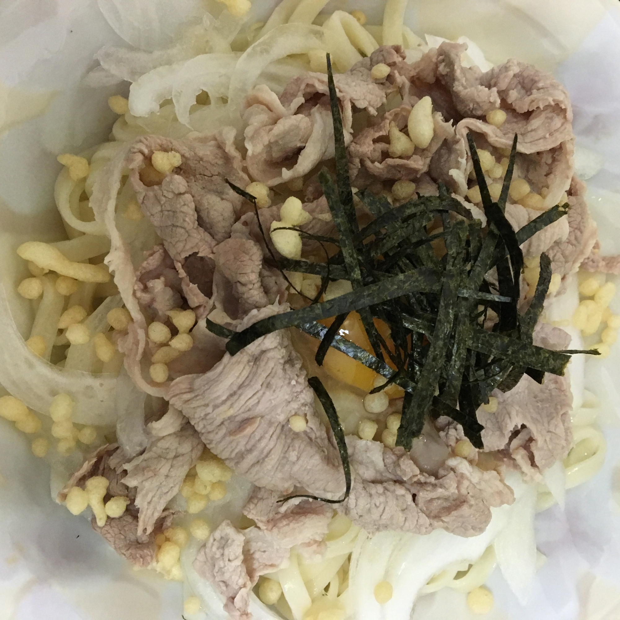 ぶっかけ白だしうどん