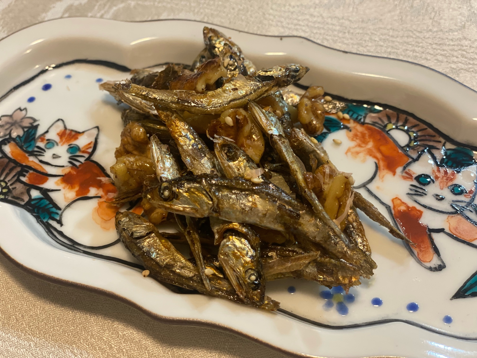 【とっても簡単】小魚とくるみの田作り