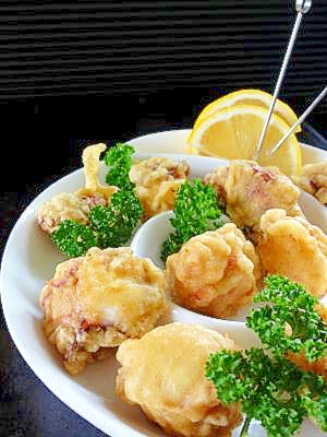 たこフリッター♪カレー風味