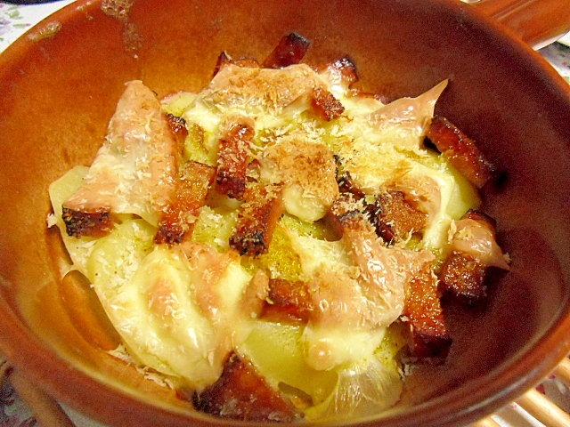 ポテトのチーズ焼き カレー風味 レシピ 作り方 By ミスチバス 楽天レシピ