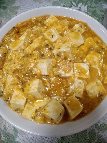 卵入りマーボー豆腐♪