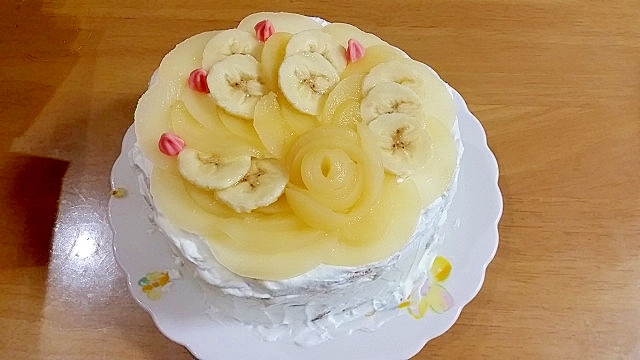 家にあるもので デコレーションケーキ レシピ 作り方 By Ayaka 楽天レシピ