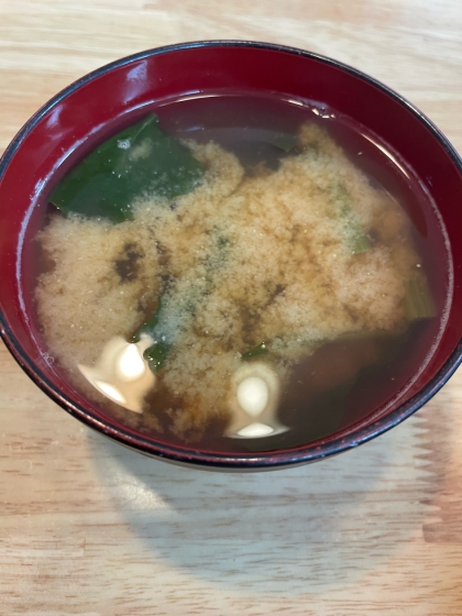 キャベツと小松菜のお味噌汁〜今日も簡単〜